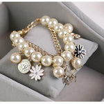 Pearl Flower Bracelet Jewelry