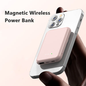 5000 MAh Fast Charging Magnetic Wireless Power Bank